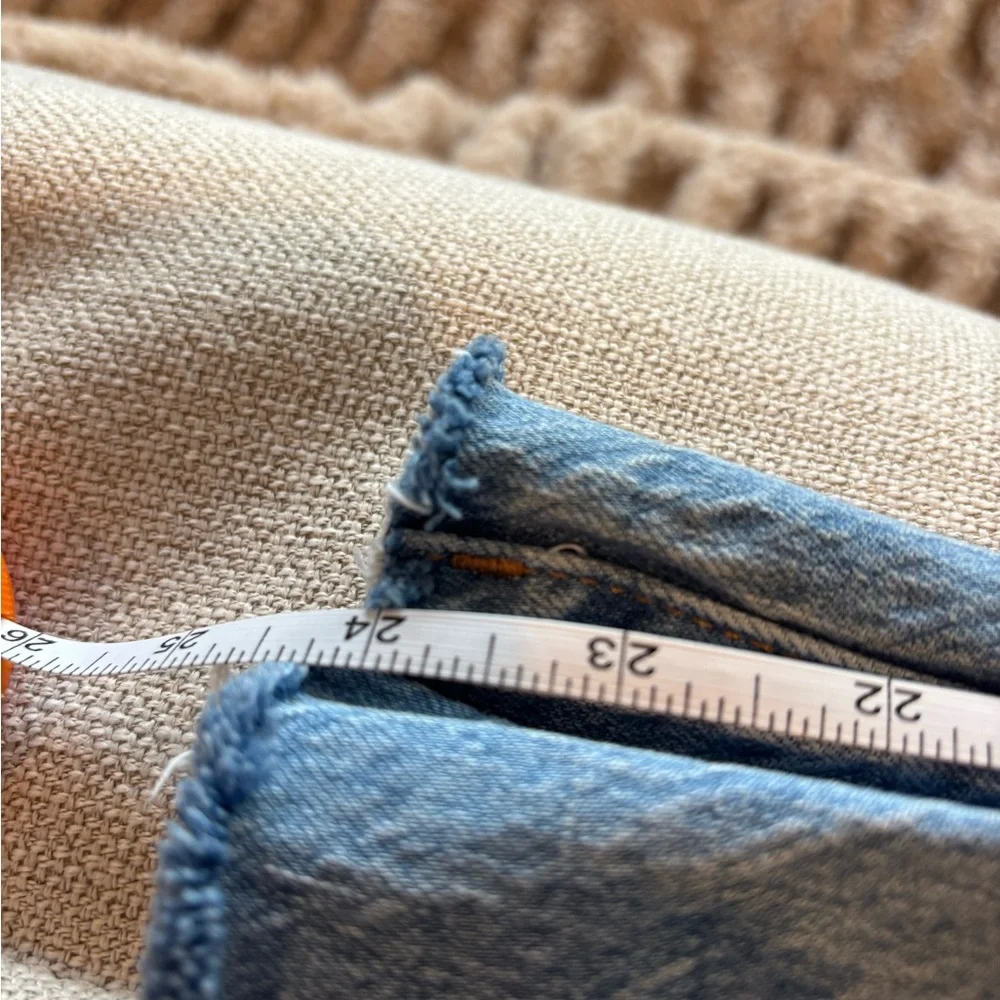 J. Crew Light Blue Women's Wide Leg Crop Jeans 31 - Picture 4 of 5